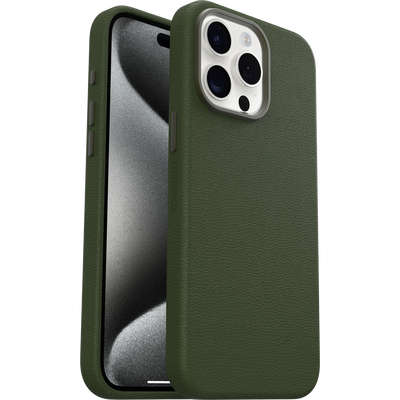 iPhone 15 Pro Max Custodia Symmetry Series Cactus Leather per MagSafe