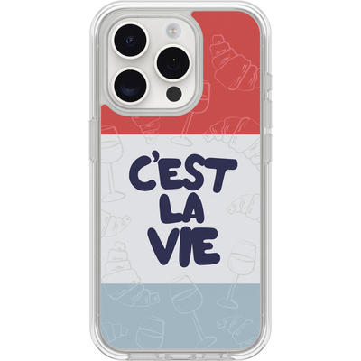 iPhone 15 Pro Custodia | Symmetry Series Clear Collezione Paris