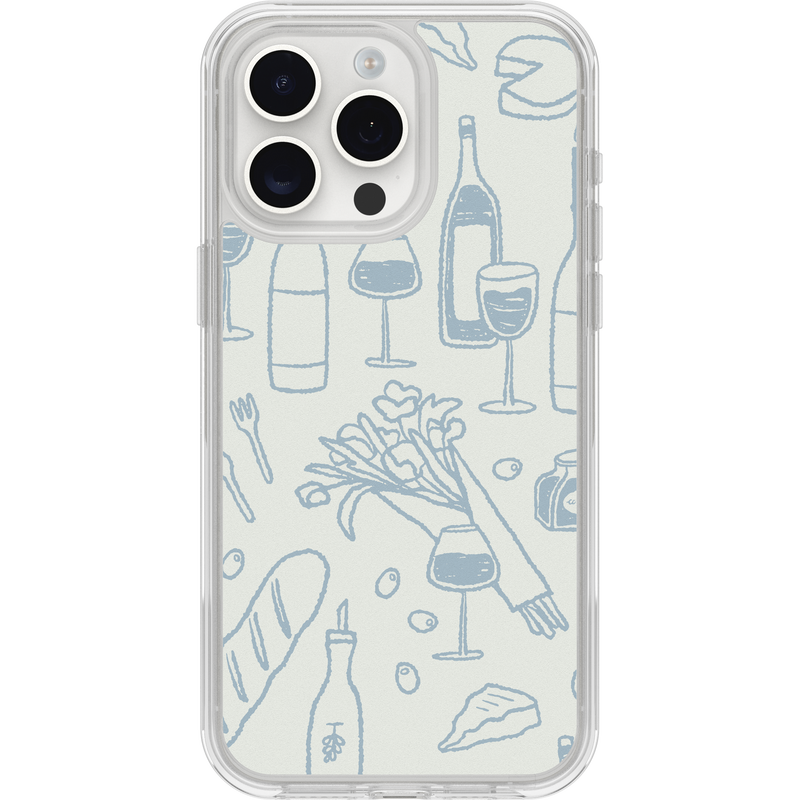 product image 1 - iPhone 15 Pro Max Custodia Symmetry Series Clear Collezione Paris