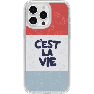 iPhone 15 Pro Max Custodia | Symmetry Series Clear Collezione Paris