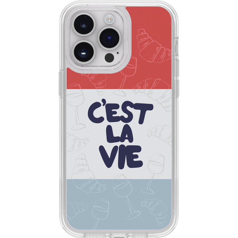 product image 1 - iPhone 14 Pro Max Custodia Symmetry Series Clear Collezione Paris