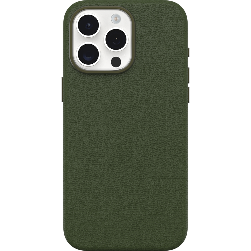 product image 2 - iPhone 15 Pro Max Custodia Symmetry Series Cactus Leather per MagSafe